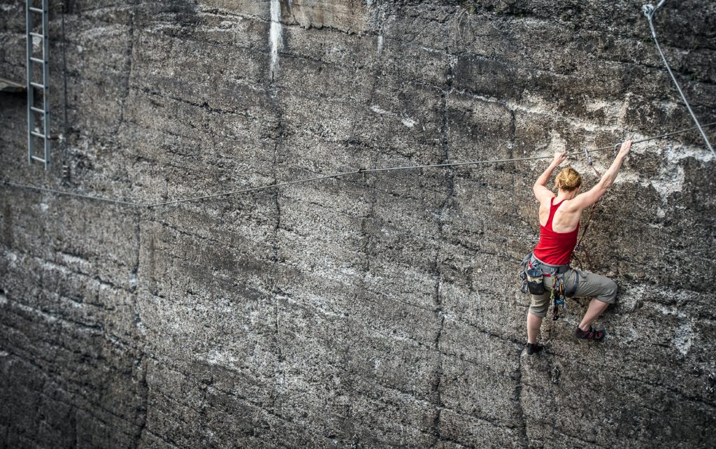 rock climbing resillience